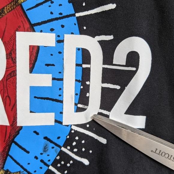 DSQUARED2 Tee Anatomical Heart Graphics Short Sleeve Rounded Collar Black M NWT - Picture 14 of 16